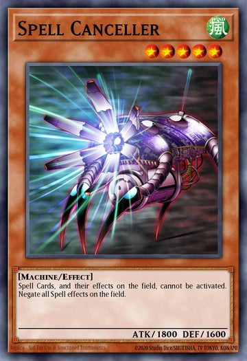 Spell Canceller Card