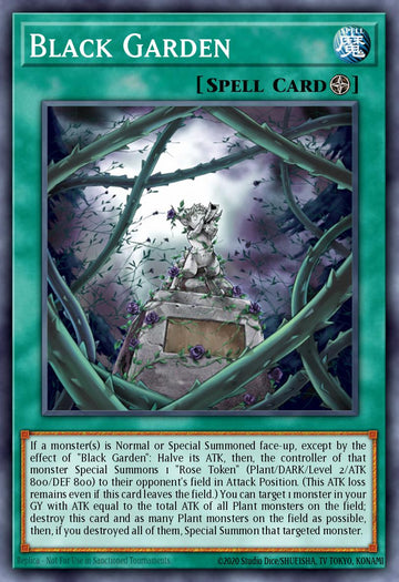 Black Garden Card
