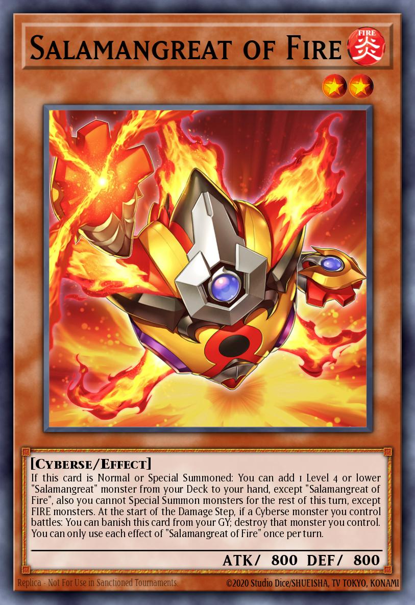 Salamangreat of Fire Card