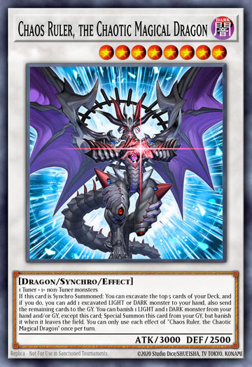 Chaos Ruler, the Chaotic Magical Dragon Card