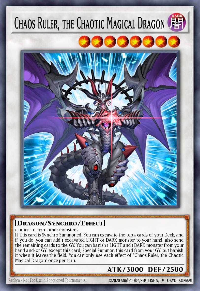 Chaos Ruler, the Chaotic Magical Dragon Card