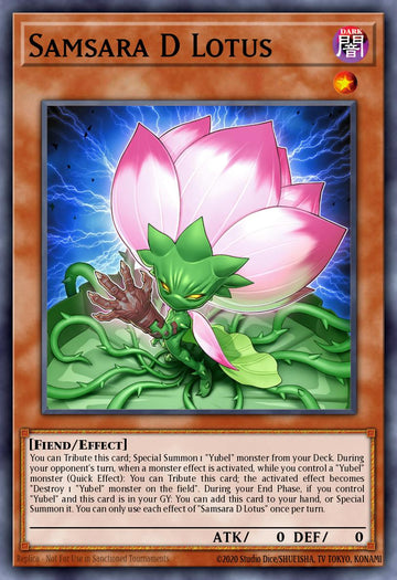 Samsara D Lotus Card