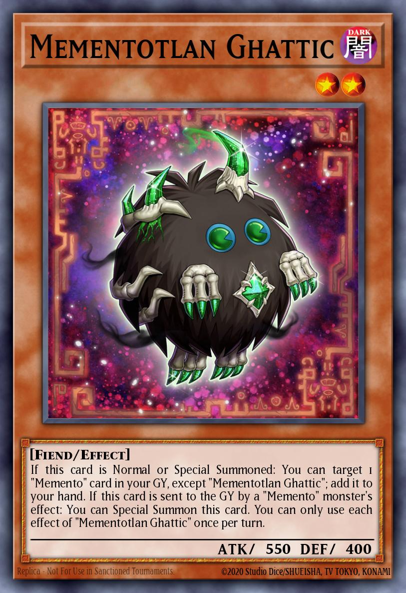 Mementotlan Ghattic Card