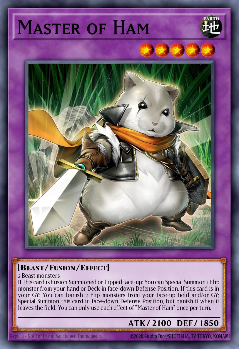 Master of Ham Card