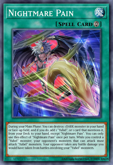 Nightmare Pain Card