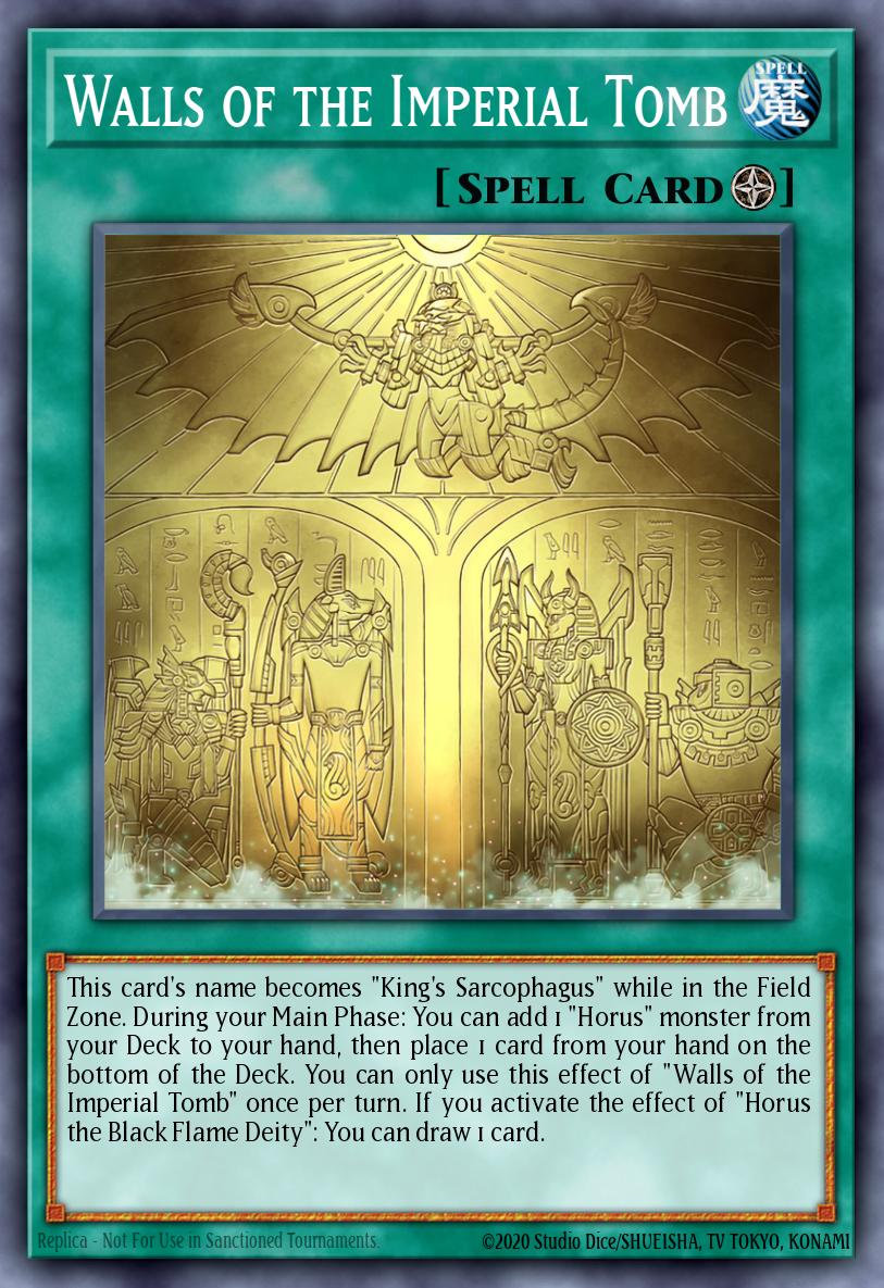 Walls of the Imperial Tomb Card