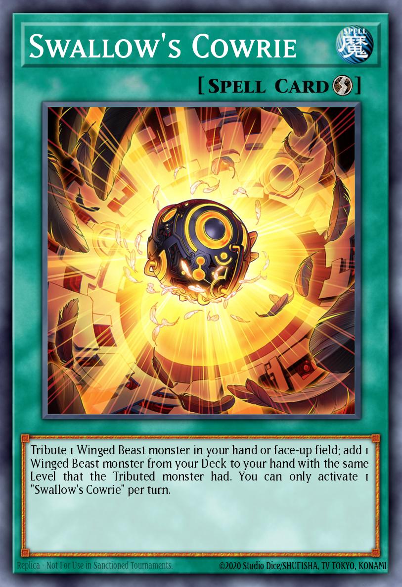 Swallow's Cowrie Card