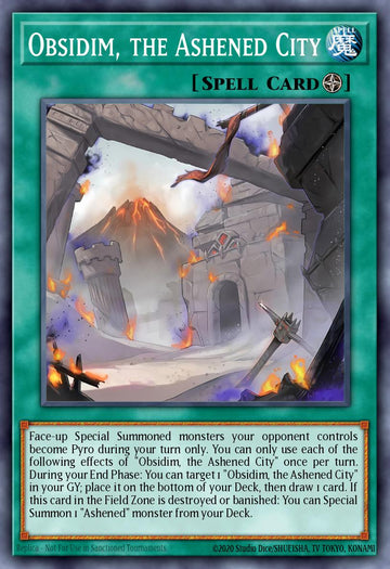 Obsidim, the Ashened City Card