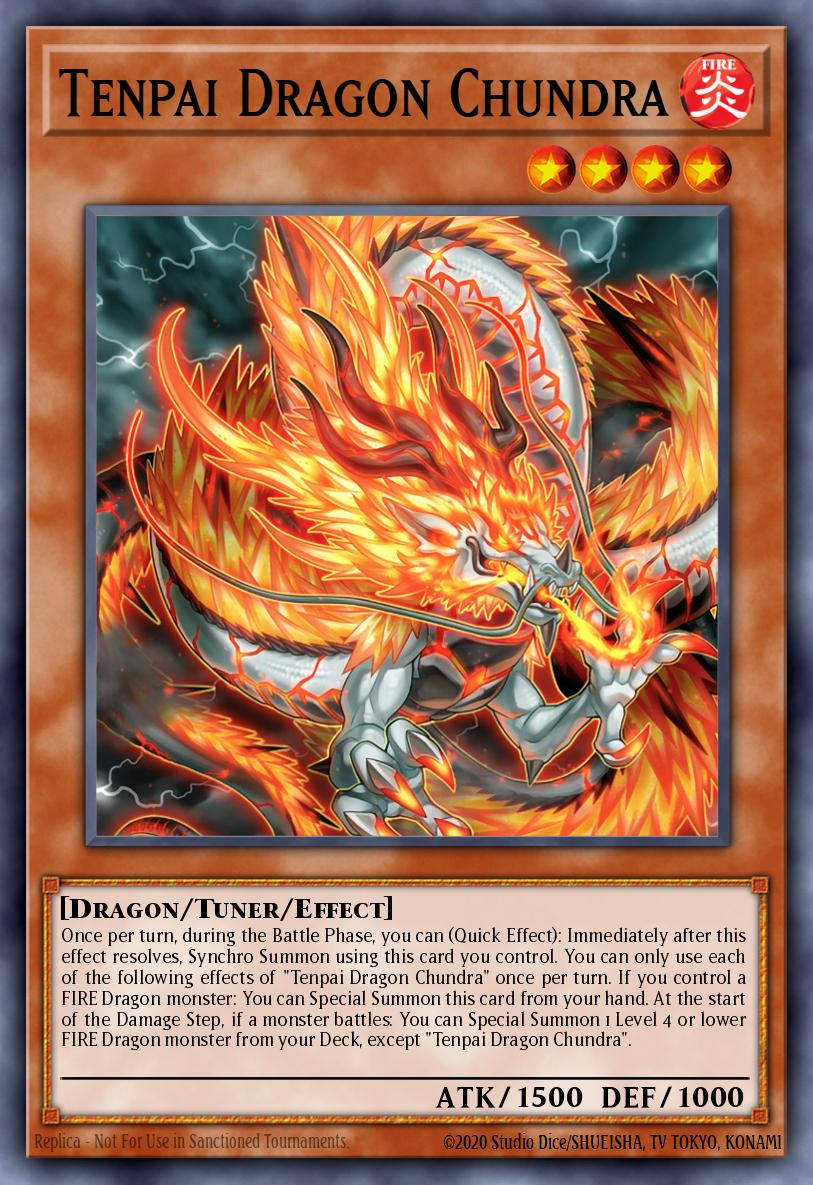 Tenpai Dragon Chundra Card