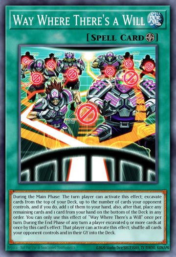 Way Where There's a Will Card