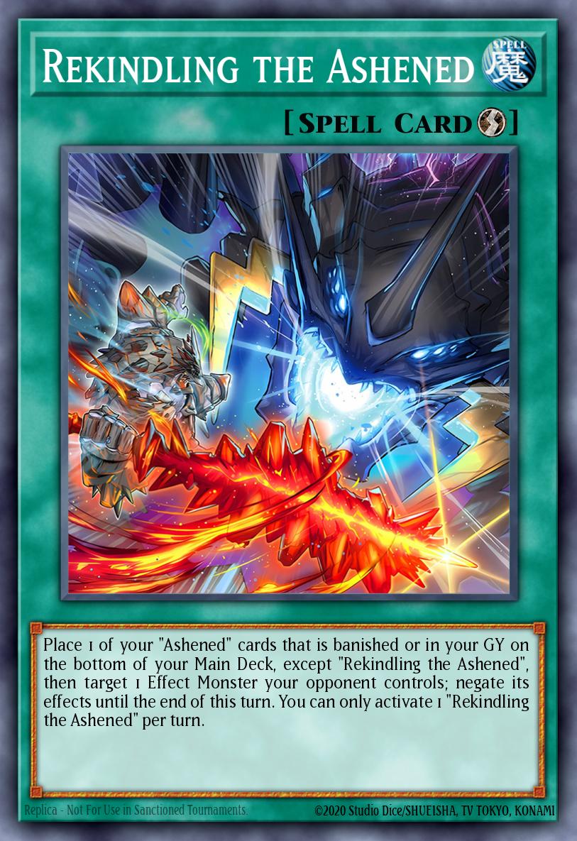Rekindling the Ashened Card