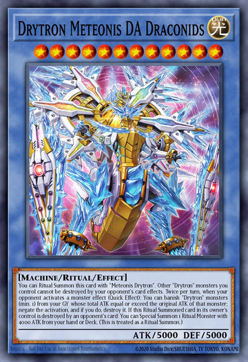 Drytron Meteonis DA Draconids Card