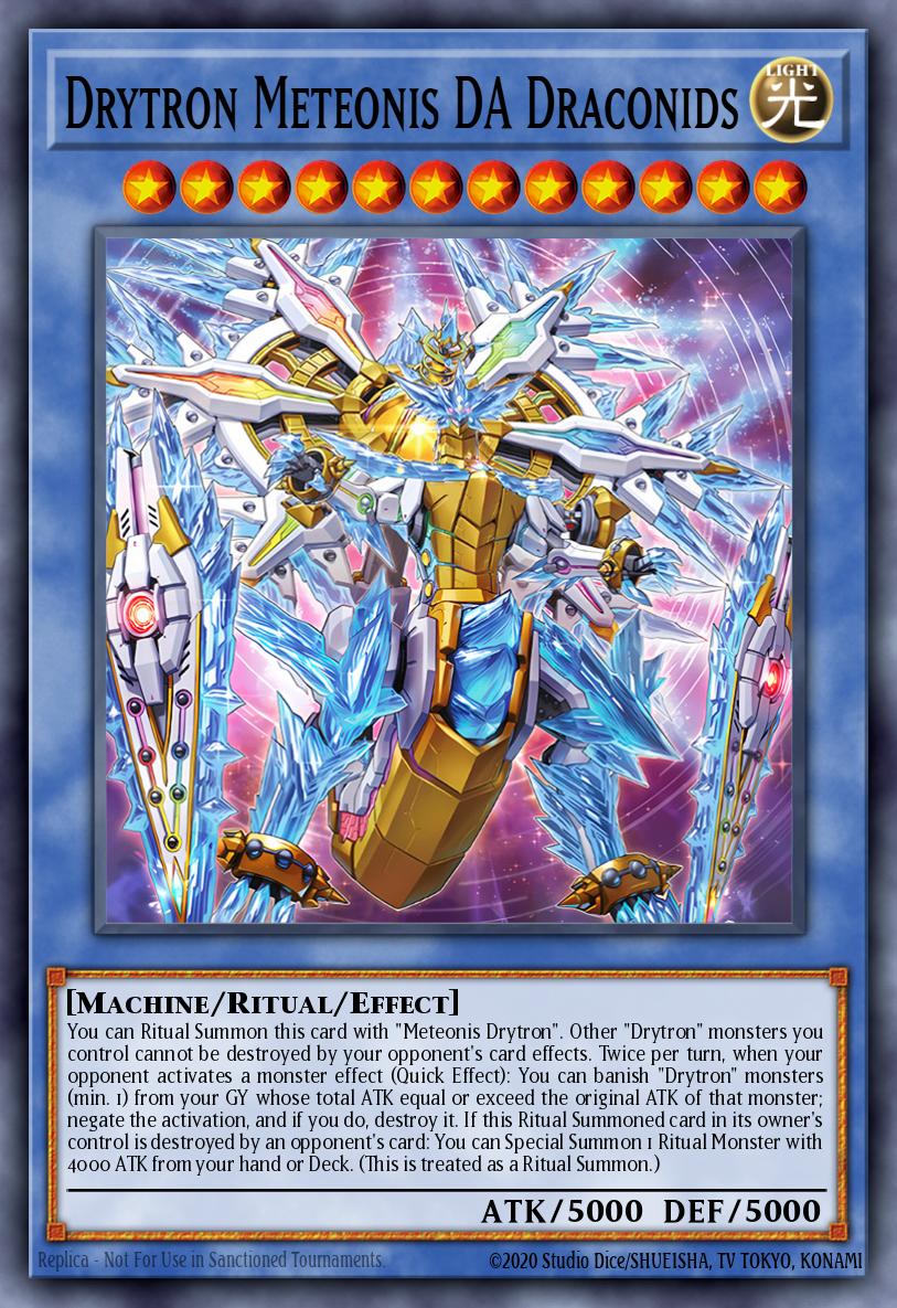 Drytron Meteonis DA Draconids Card