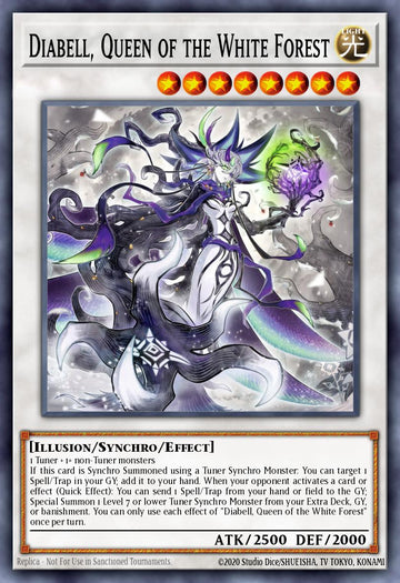 Diabell, Queen of the White Forest Card