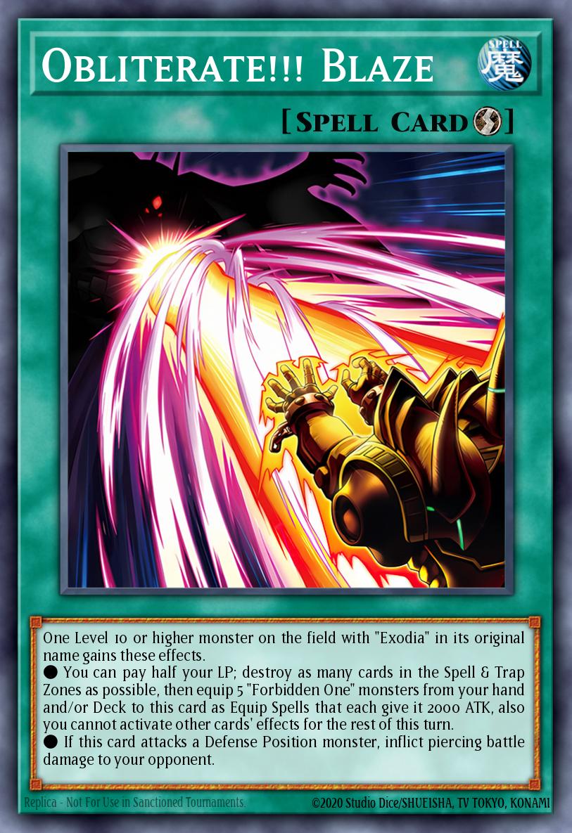 Obliterate!!! Blaze Card