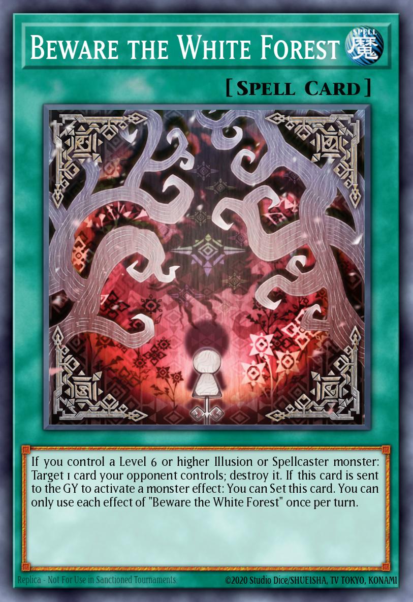 Beware the White Forest Card