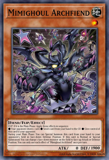 Mimighoul Archfiend Card
