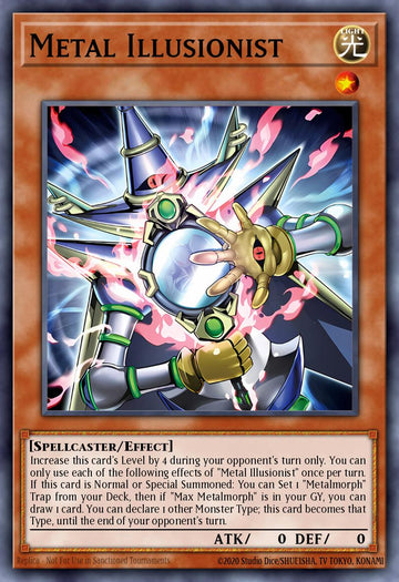 Metal Illusionist Card