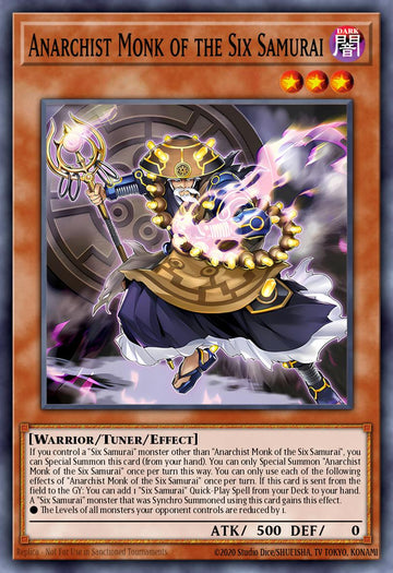 Anarchist Monk of the Six Samurai Card