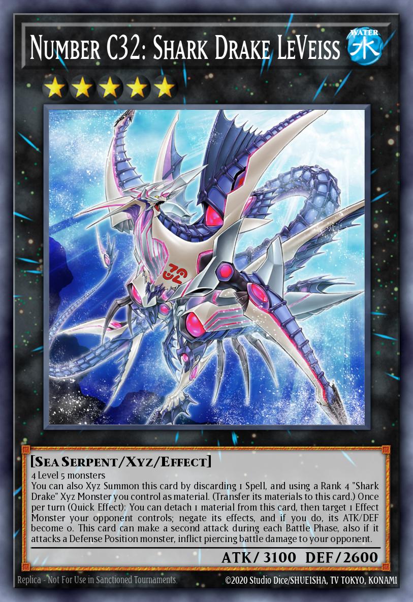 Number C32: Shark Drake LeVeiss Card