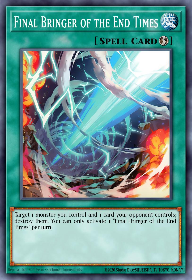 Final Bringer of the End Times Card