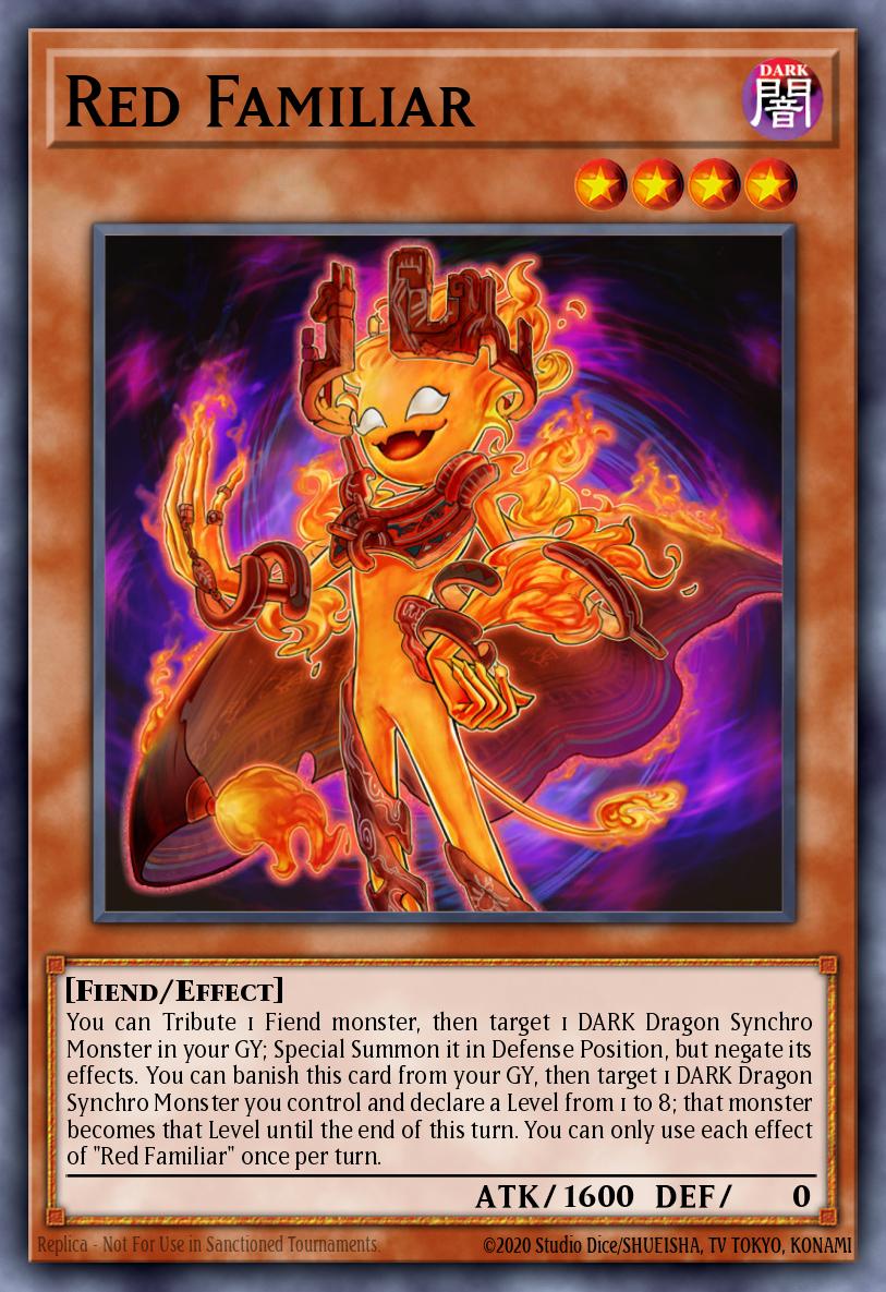 Red Familiar Card