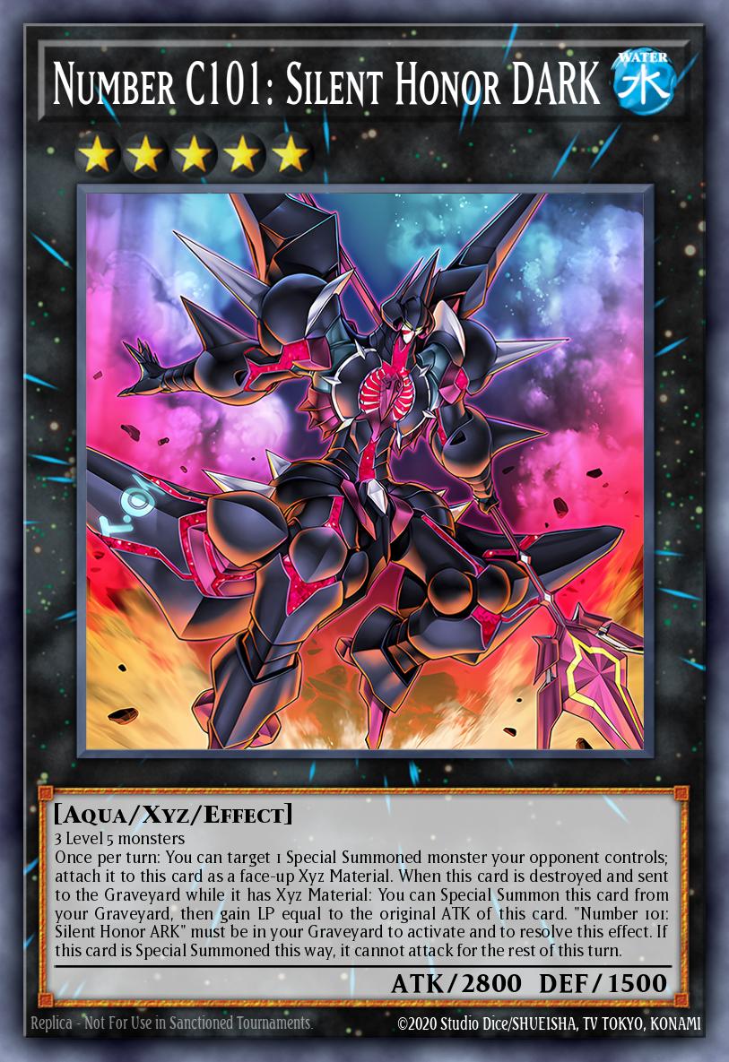 Number C101: Silent Honor DARK Card