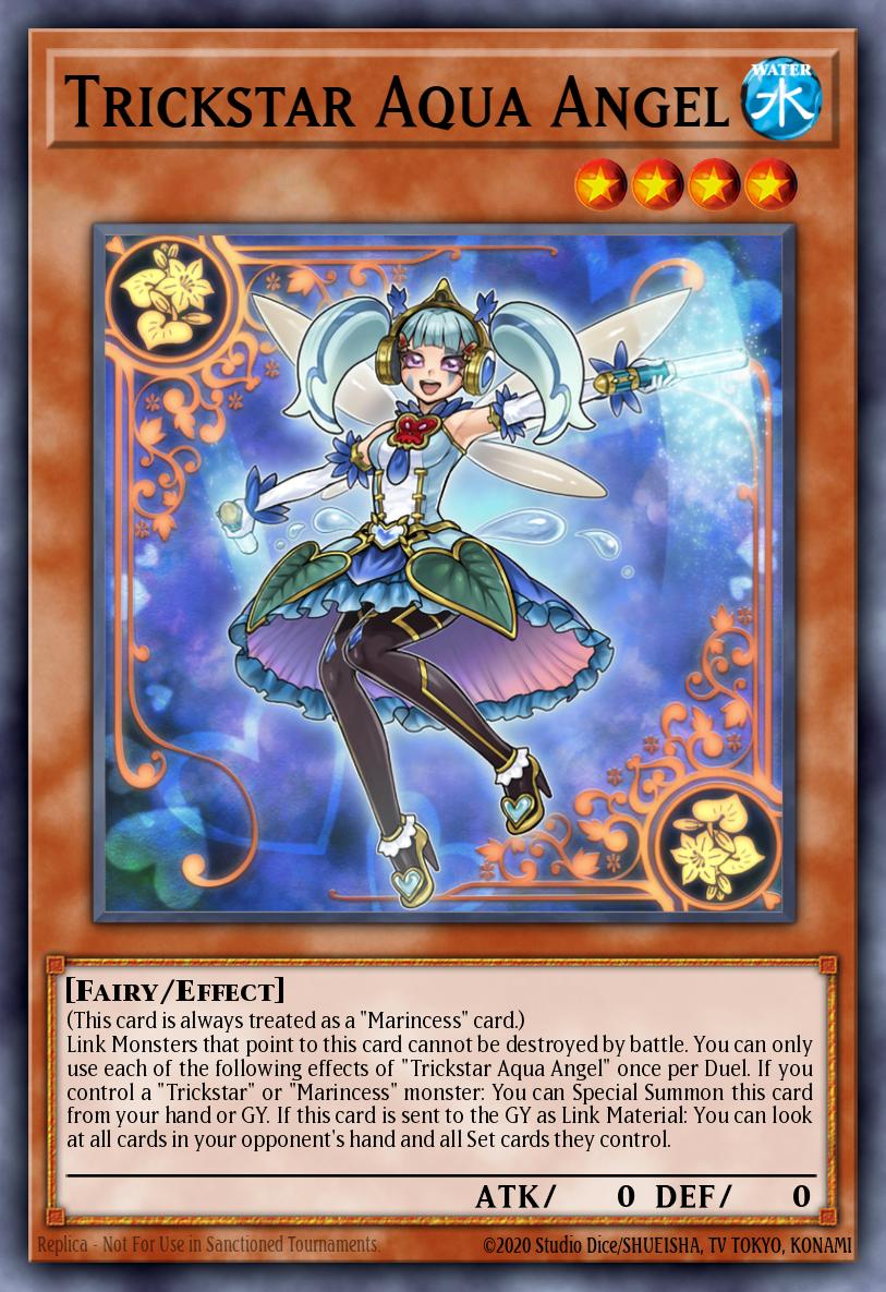 Trickstar Aqua Angel Card