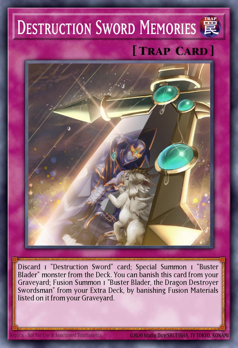 Destruction Sword Memories Card