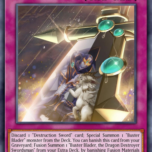 yugioh destruction sword deck Destruction Sword Memories