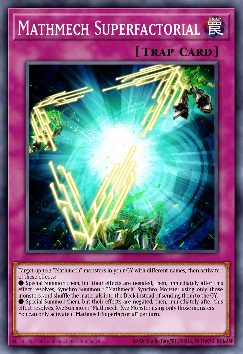 Mathmech Superfactorial Card