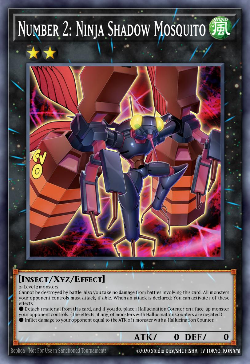 Number 2: Ninja Shadow Mosquito Card