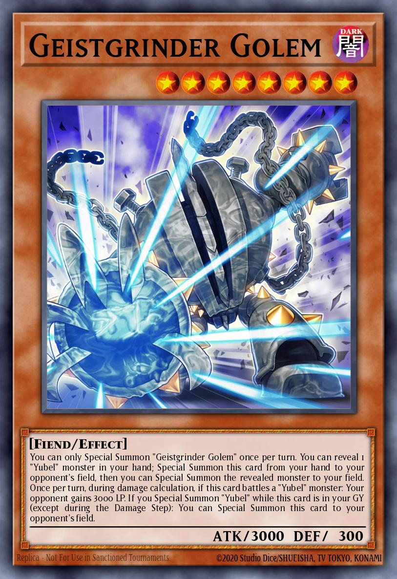 Geistgrinder Golem Card