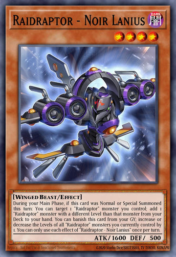 Raidraptor - Noir Lanius Card