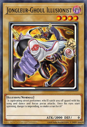 Jongleur-Ghoul Illusionist Card