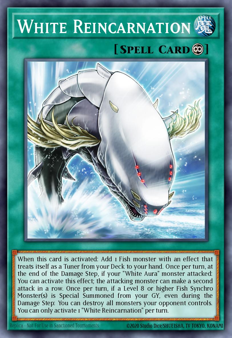 White Reincarnation Card