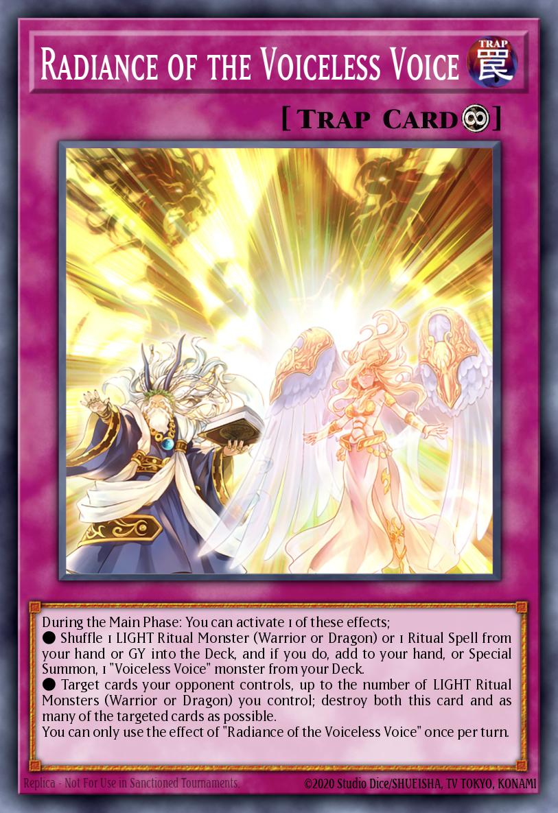 Radiance of the Voiceless Voice Card