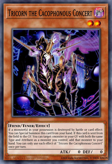 Tricorn the Cacophonous Concert Card