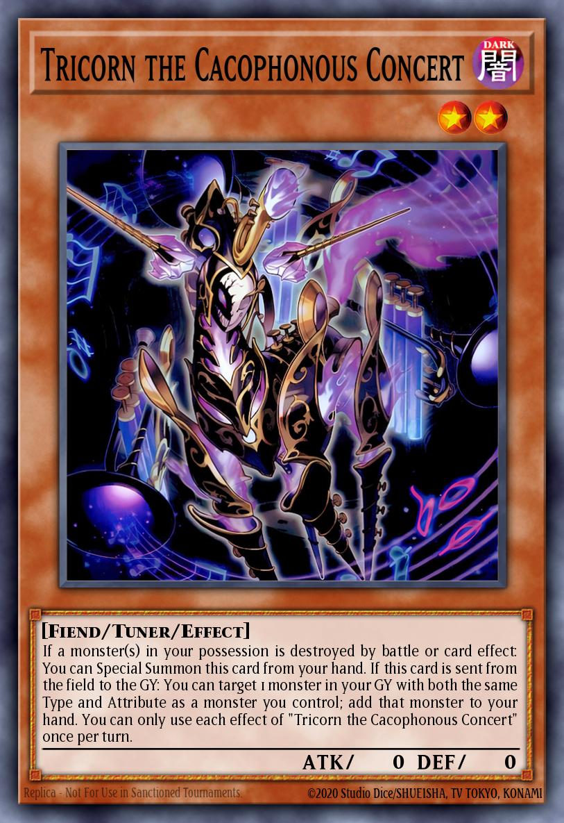 Tricorn the Cacophonous Concert Card