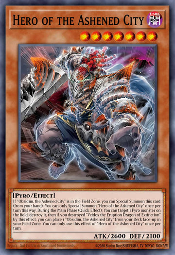 Hero of the Ashened City Card