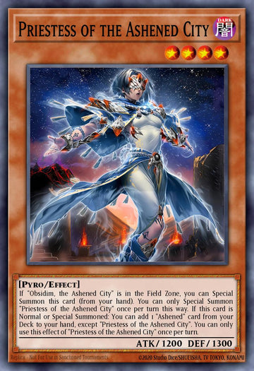 Priestess of the Ashened City Card