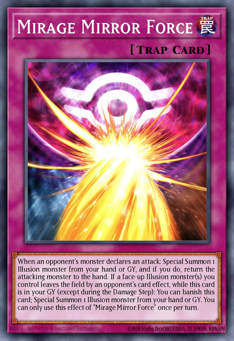 Mirage Mirror Force Card