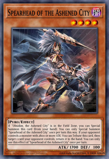 Spearhead of the Ashened City Card