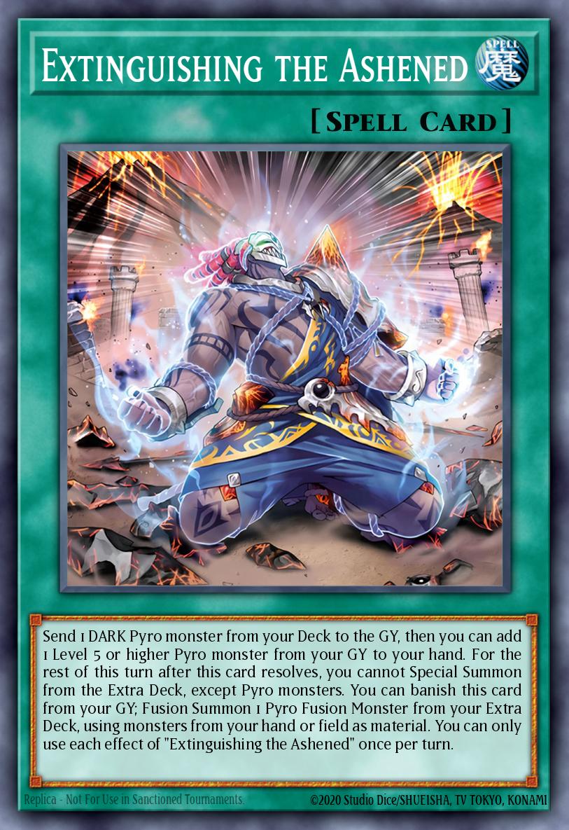 Extinguishing the Ashened Card