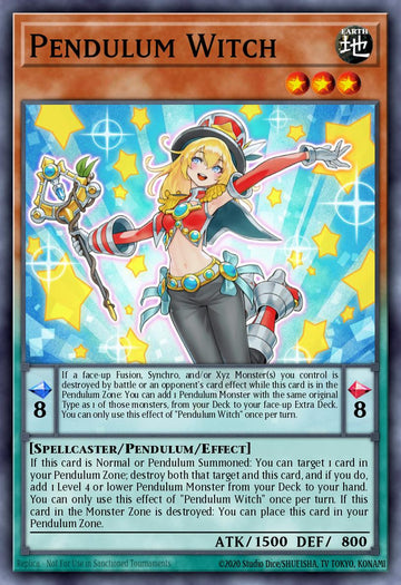 Pendulum Witch Card