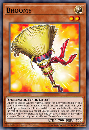 Broomy Card