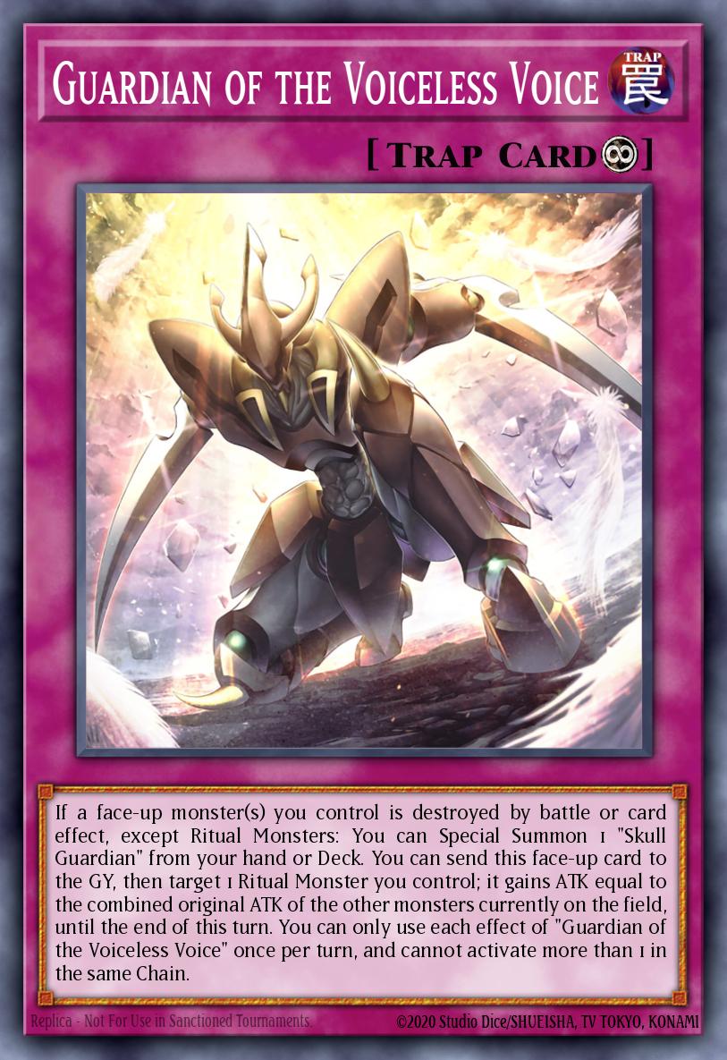 Guardian of the Voiceless Voice Card