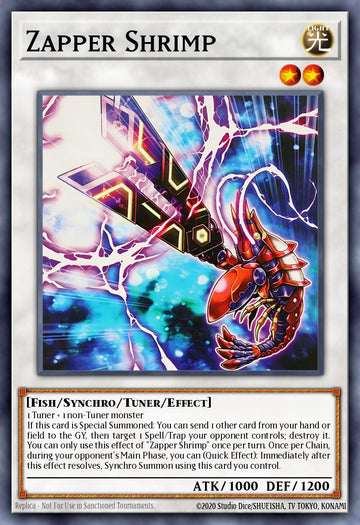 Zapper Shrimp Card