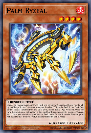 Palm Ryzeal Card