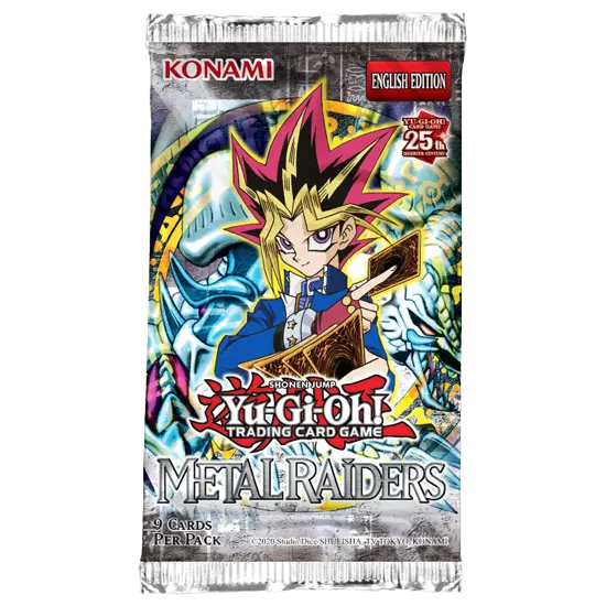 Yugioh Metal Raiders Booster Pack 1x Sealed 25th Anniervsary